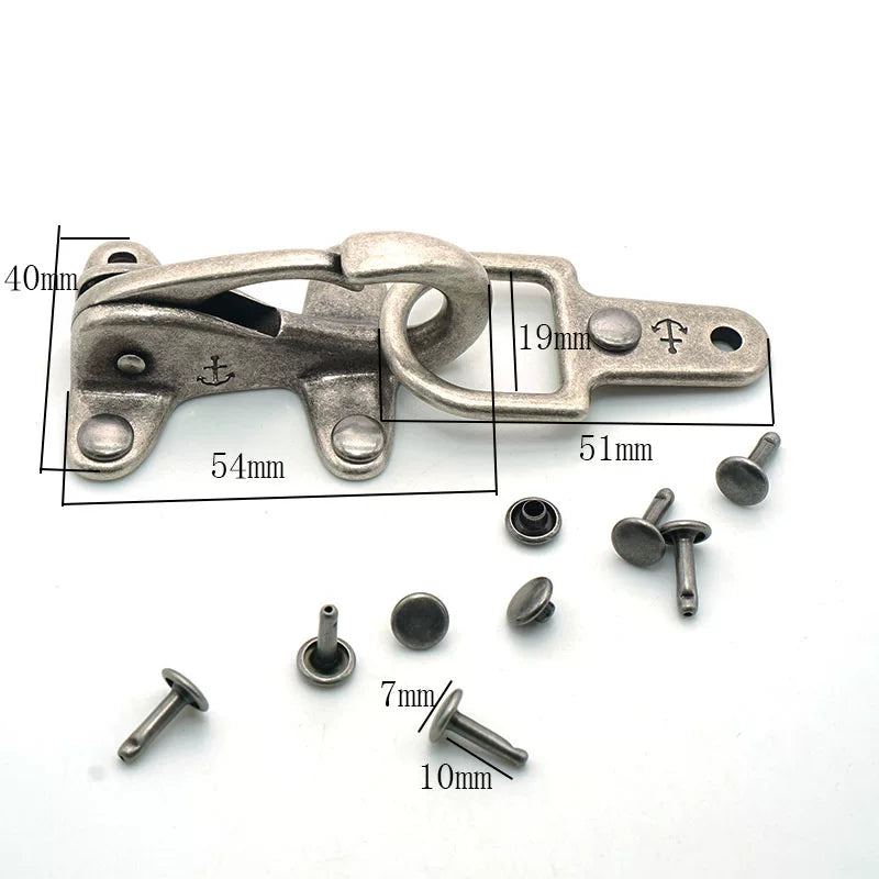 Solid Brass Push Lock