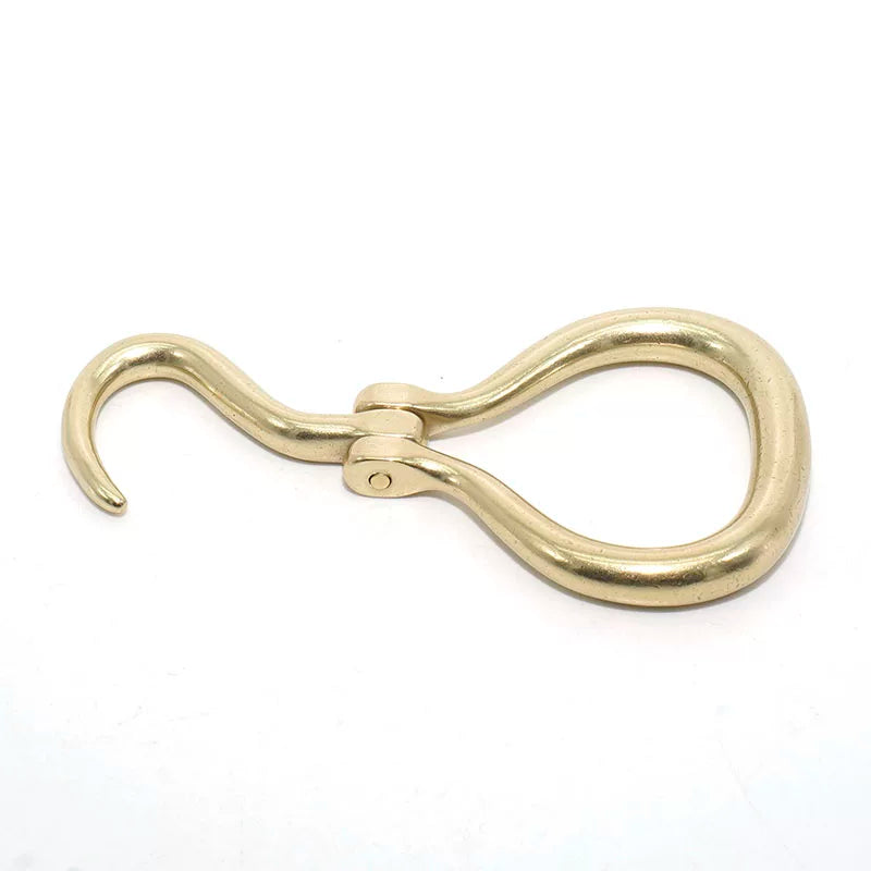 Solid Brass Vintage Belt Buckle