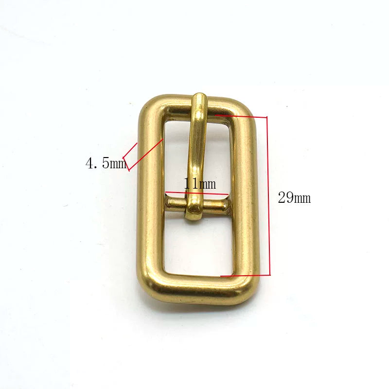 Solid Copper Oxidized Tri-Glide for 11mm Strap