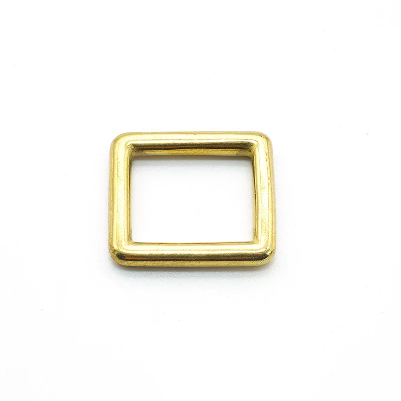 Solid Copper Rectangle Ring
