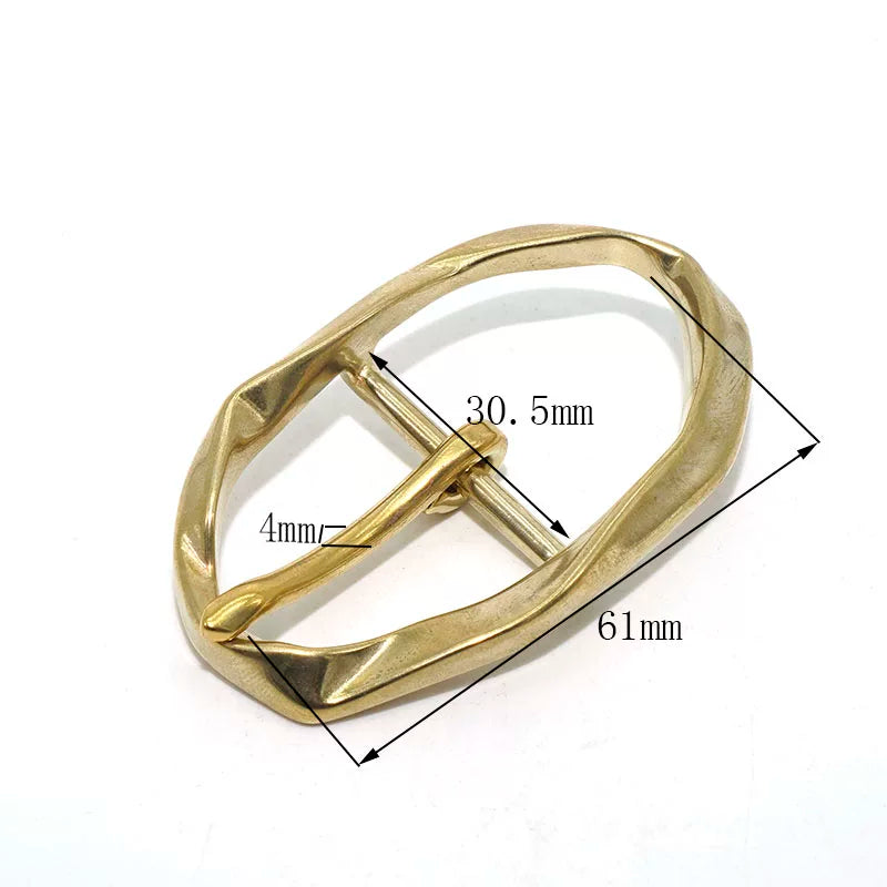 Solid Brass Vintage Men's Tri-Glide Pin