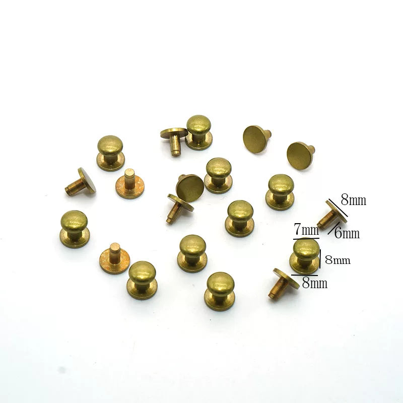 Solid Brass Nipple Stud