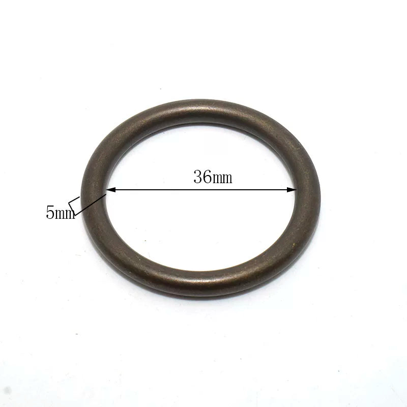 Solid Brass Antique Bronze Vintage O-Ring
