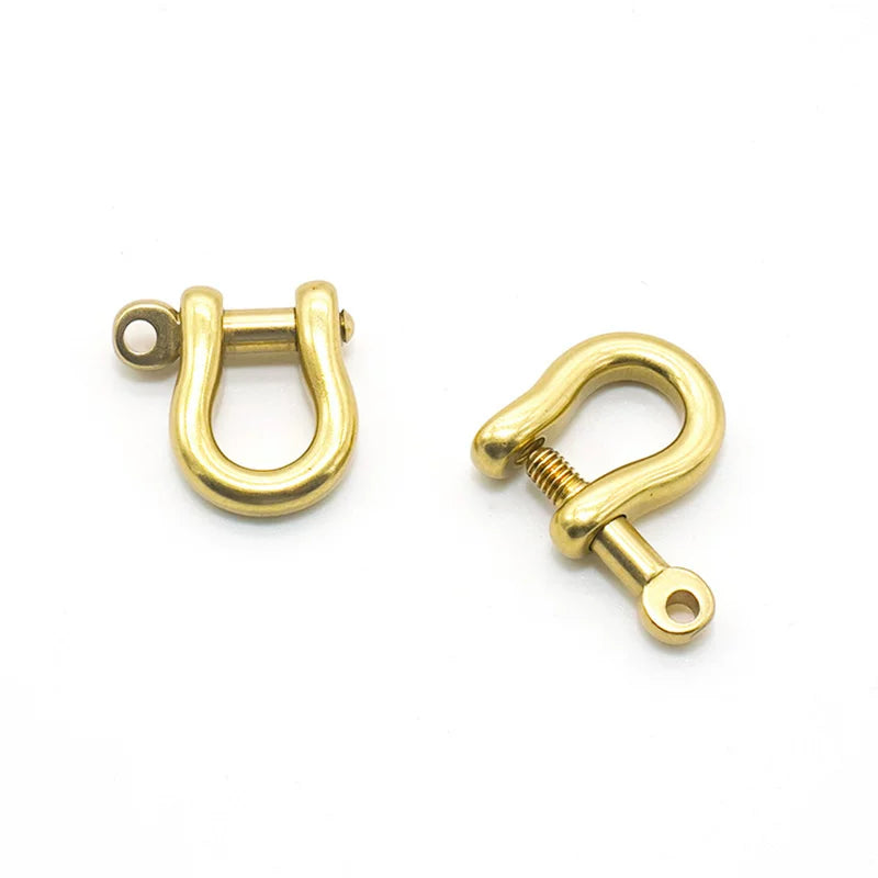 Solid Brass Japanese Style Horseshoe Buckle