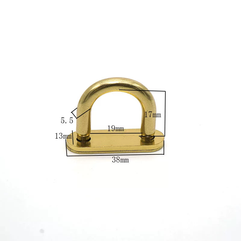 Solid Copper Arch Buckle for 15mm Strap