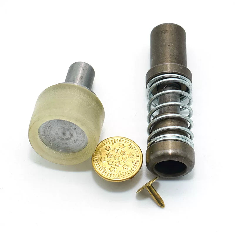 Oxidized Vintage Coat Button