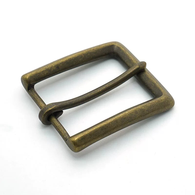 Solid Copper Antique Bronze Vintage Pin Buckle 4cm