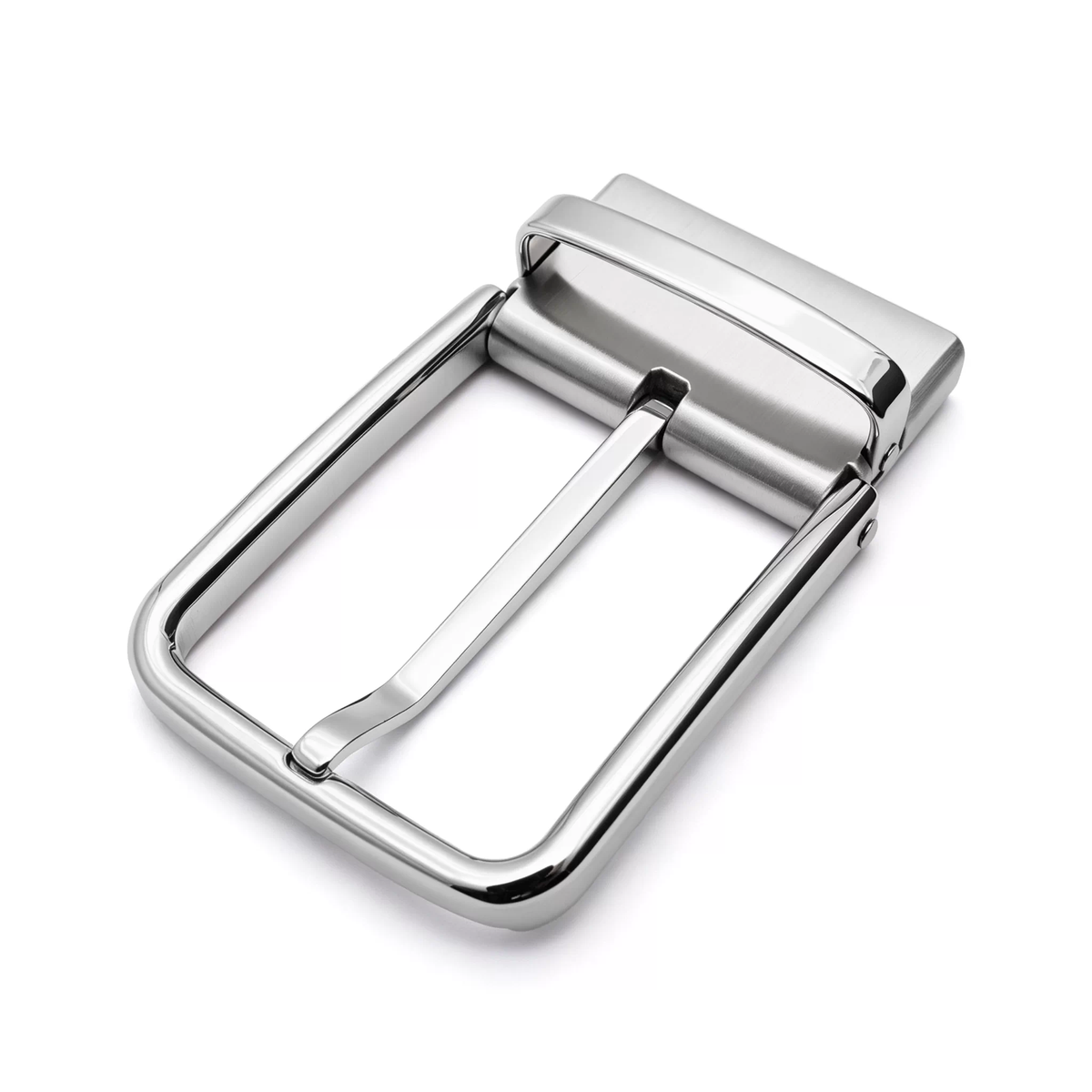 Men's Swivel Pin Belt Buckle 35mm Stainless Steel Replacement Belt Buckle Hardware
