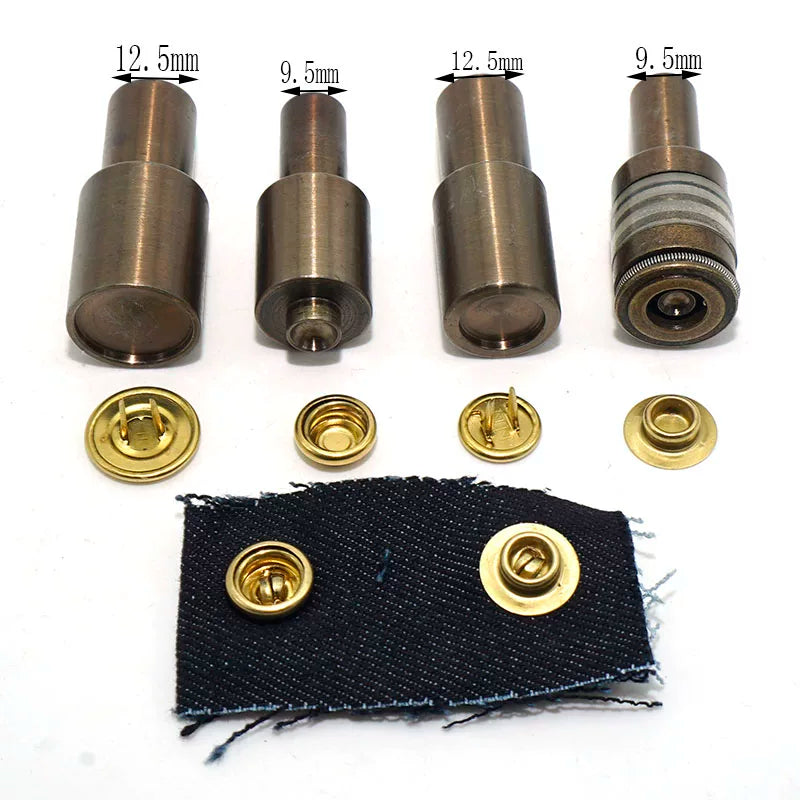 Solid Brass Snap Fastener 15mm