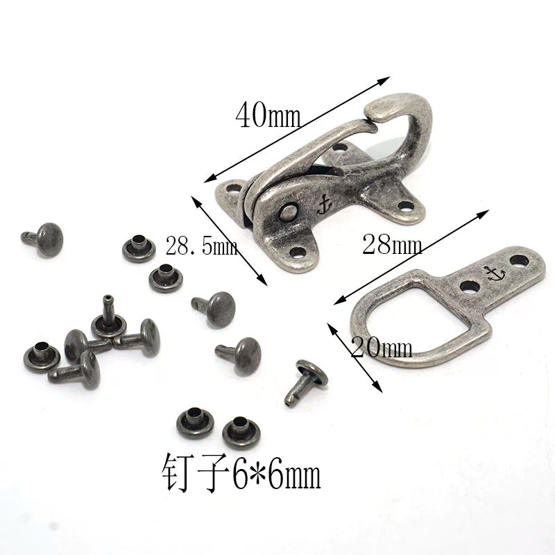 Solid Brass Push Lock