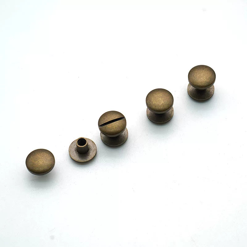 Solid Copper Double Cap Rivet