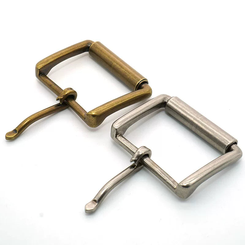 Antique Bronze Vintage Men's Roller Buckle 39mm
