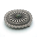 Solid Copper Antique Silver Plated Belt Buckle for 39mm Strap