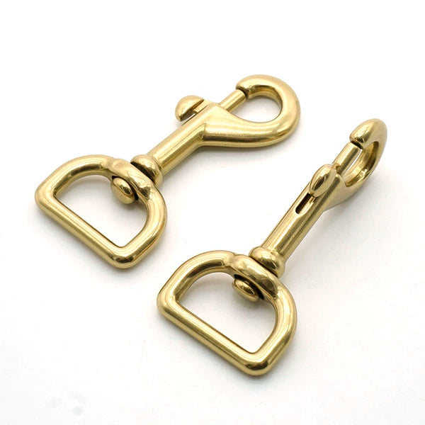 Solid Brass Keychain