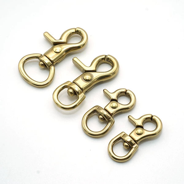 Solid Brass Keychain