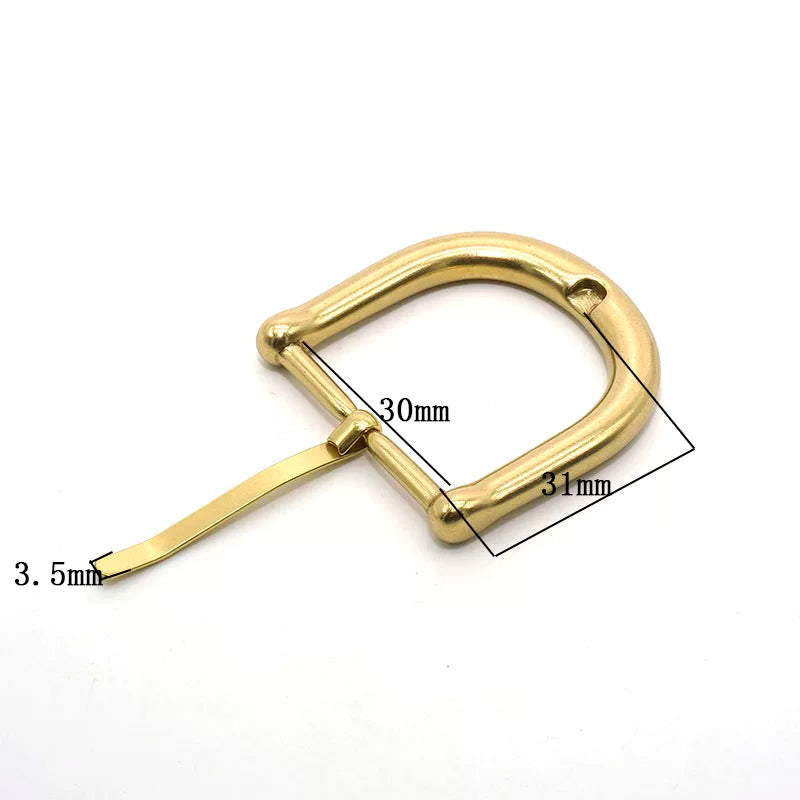 Solid Brass Pin Buckle
