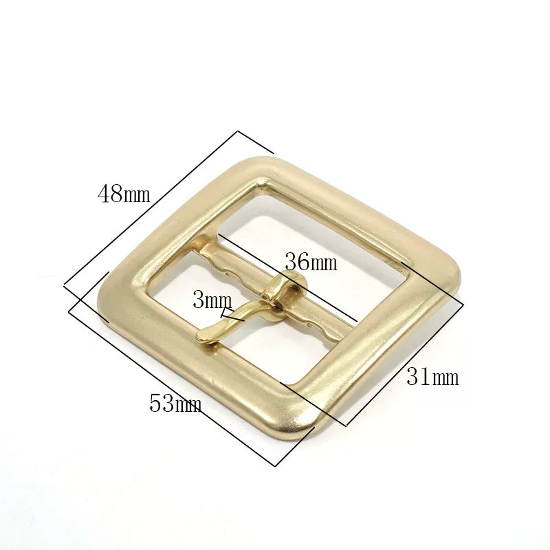 Solid Brass Casual Heavy Duty Tri-Glide for 36mm Strap