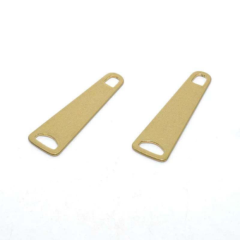 Solid Brass Zipper Pull