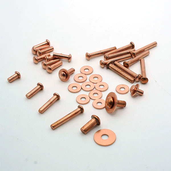 Solid Copper Permanent Rivet