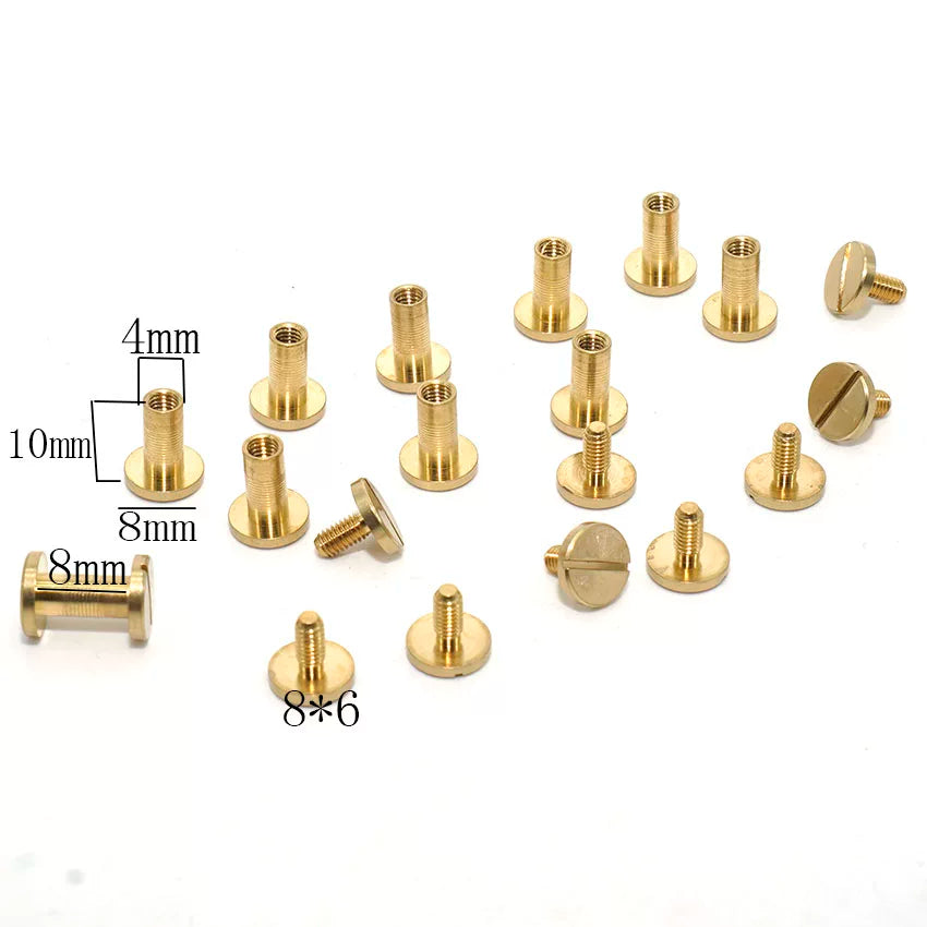 Solid Brass Keychain