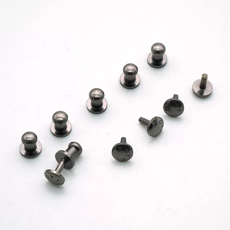 Solid Copper Double Cap Rivet