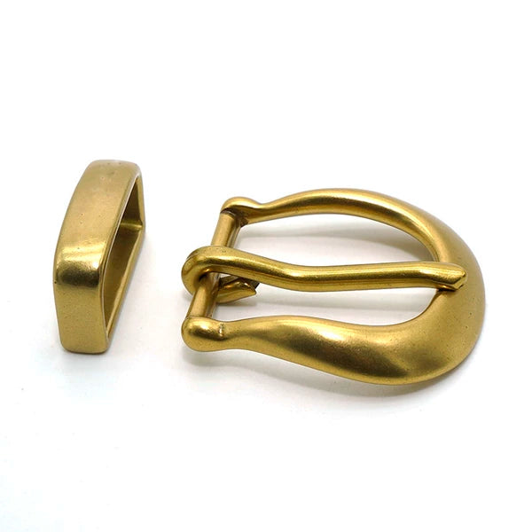 Solid Brass Pin Buckle 2.5cm