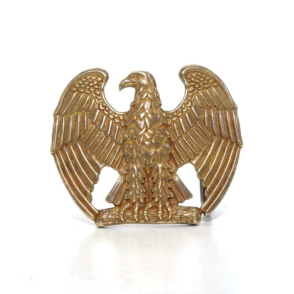 Solid Brass Oxidized Vintage Women's Belt Buckle