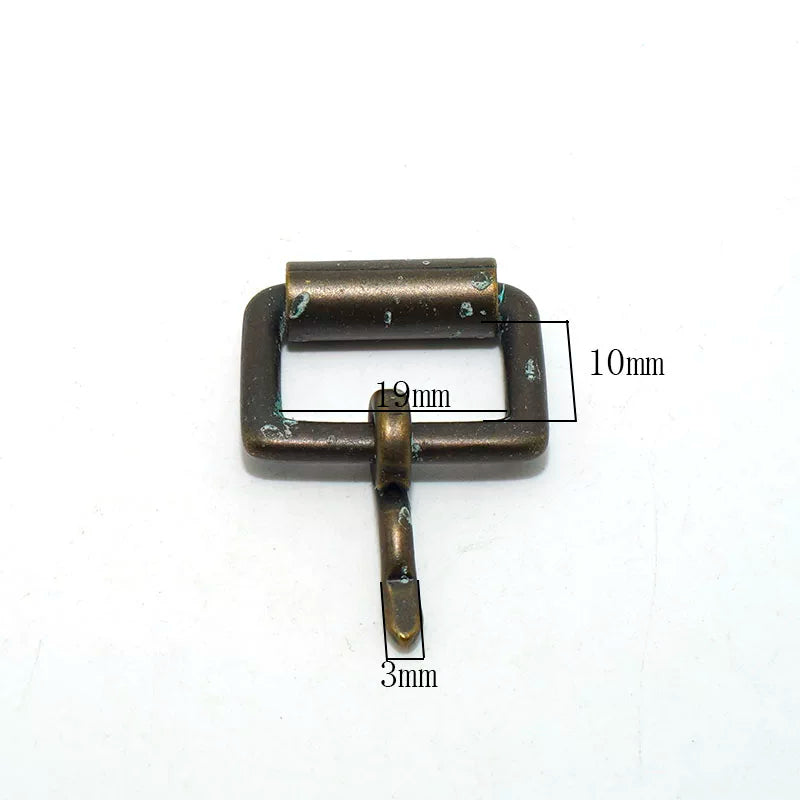 Solid Copper Antique Bronze Vintage Strap Adjuster