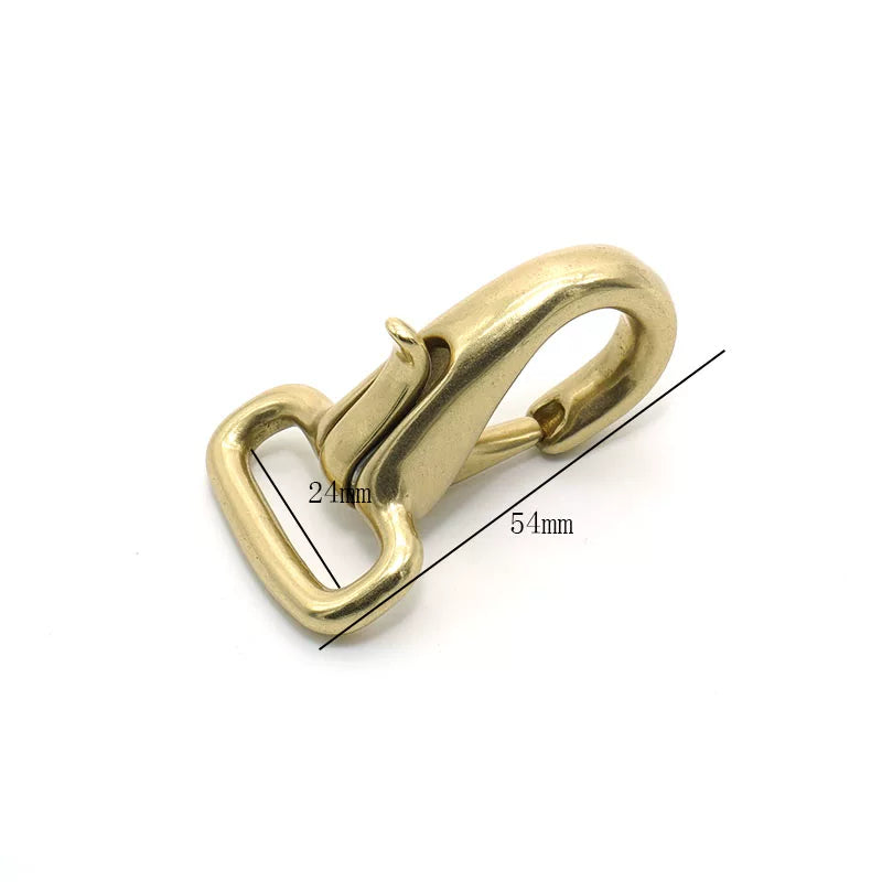 Solid Brass Keychain 24mm