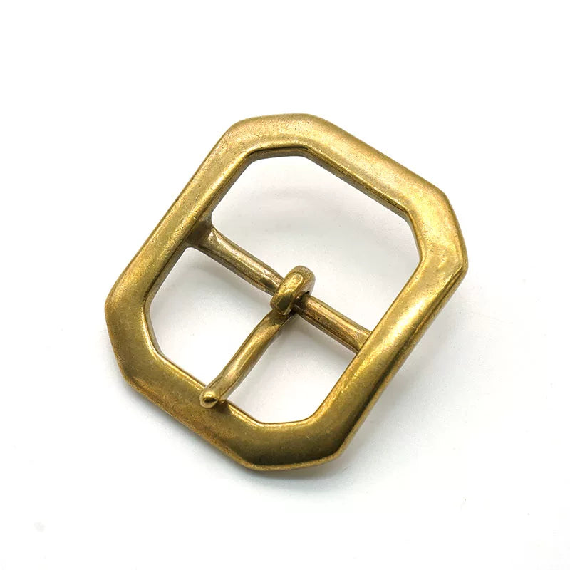 Solid Copper Antique Bronze Western Tri-Glide Pin for 33mm Strap