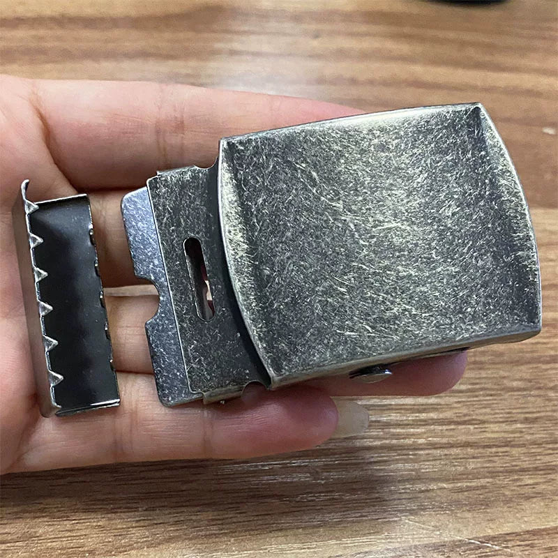 Solid Copper Belt Buckle