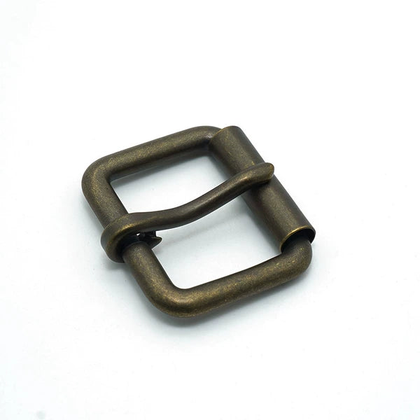 Solid Copper Antique Bronze Roller Buckle 32mm