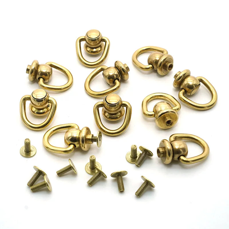 Solid Brass Nipple Stud