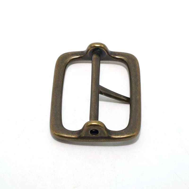 Solid Copper Antique Bronze Women's Unisex Pin Buckle