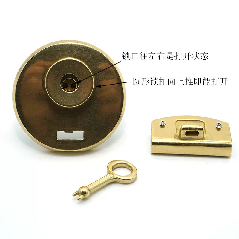 Solid Copper Keychain
