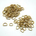 Solid Copper D-Ring for 8mm Strap