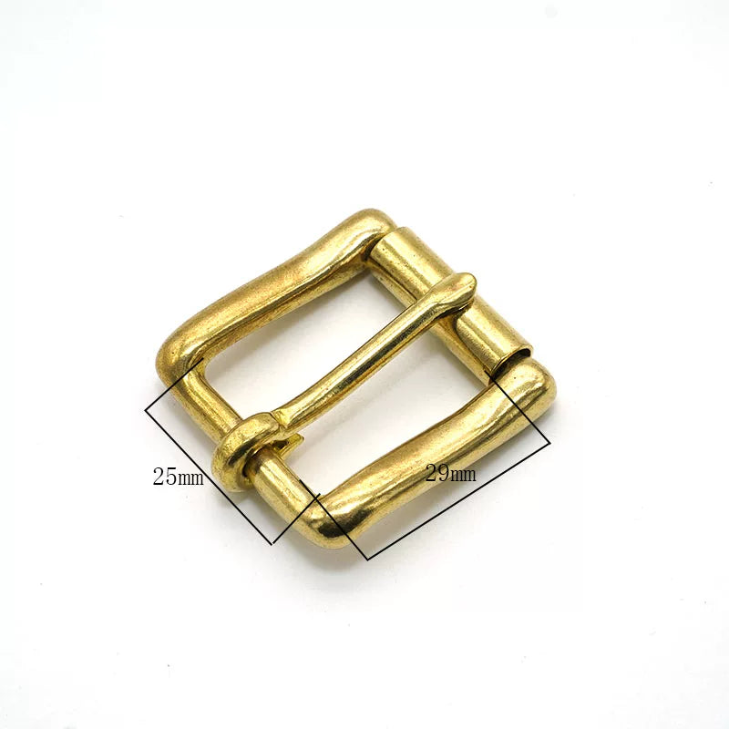 Solid Copper Roller Buckle for 32mm Strap
