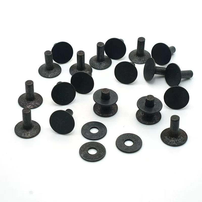 Copper Black Antique Brass Vintage Solid Permanent Rivet