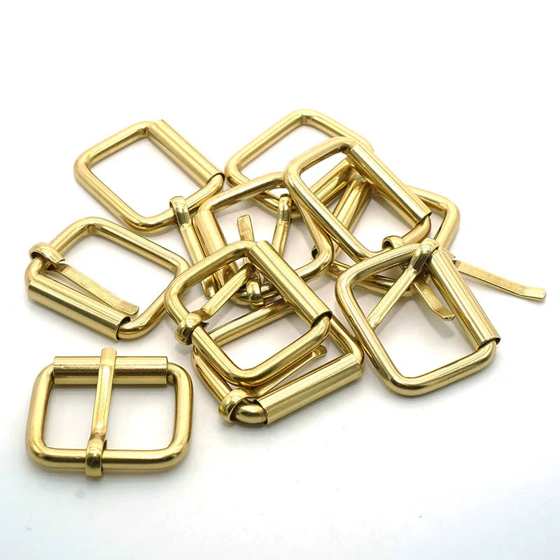 Solid Copper Roller Buckle 25x19mm