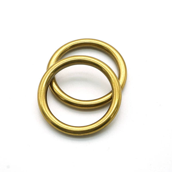 Solid Brass Seamless O-Ring