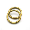 Solid Brass Seamless O-Ring
