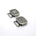 Solid Brass Silver Plated Belt Buckle for 35mm Strap