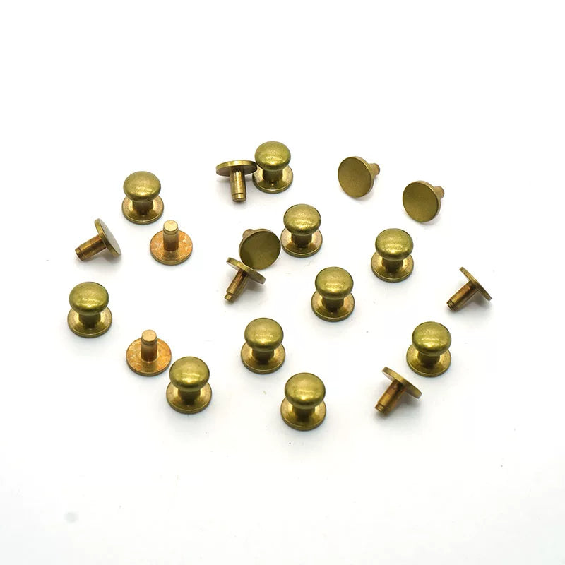 Solid Brass Nipple Stud