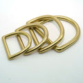 Solid Brass Seamless D-Ring