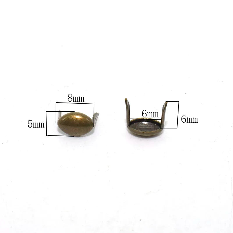 Solid Brass Vintage Rivet
