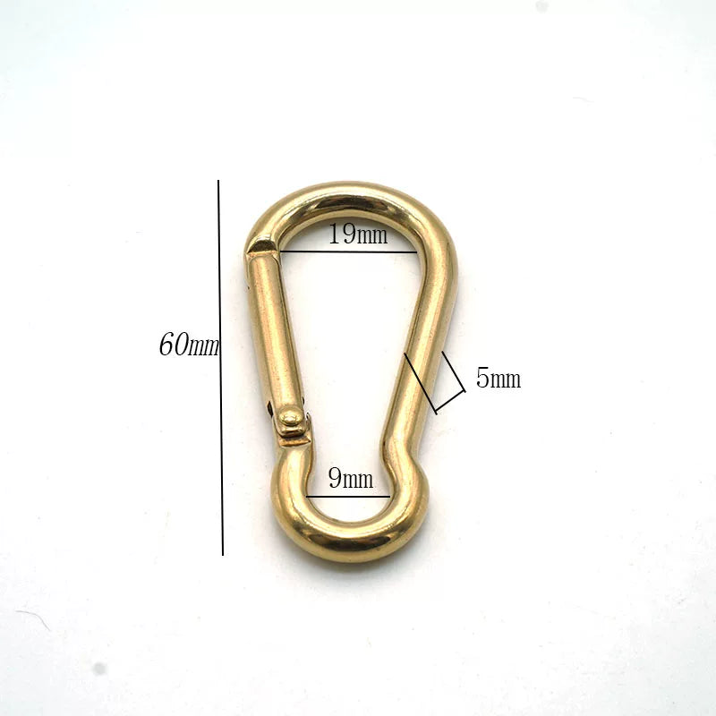 Solid Brass Vintage Horseshoe Buckle