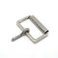 Solid Brass Antique Silver Plated Vintage Roller Buckle