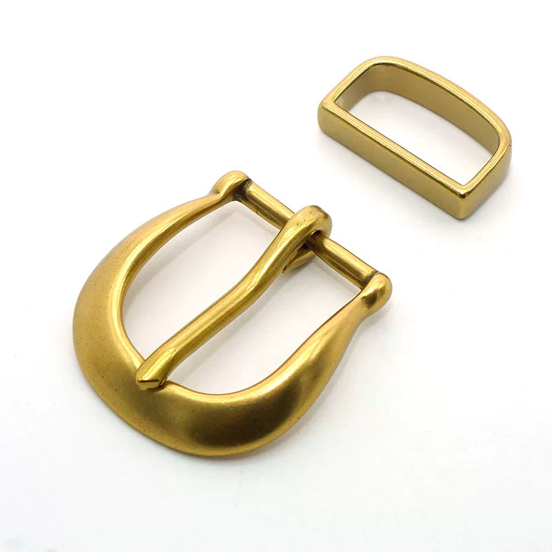 Solid Brass Pin Buckle 2.5cm