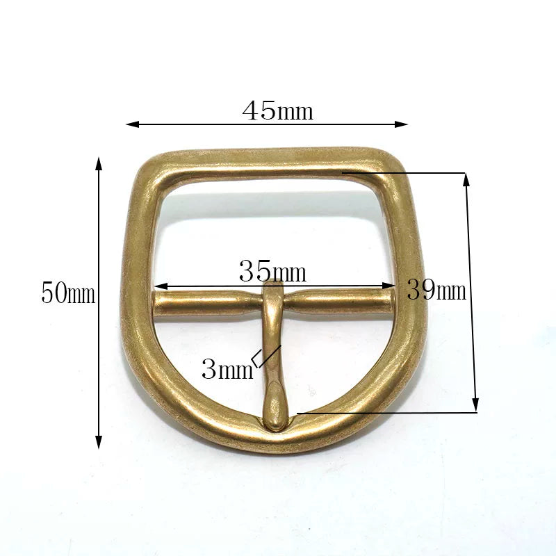 Solid Brass Vintage Men's Tri-Glide Pin
