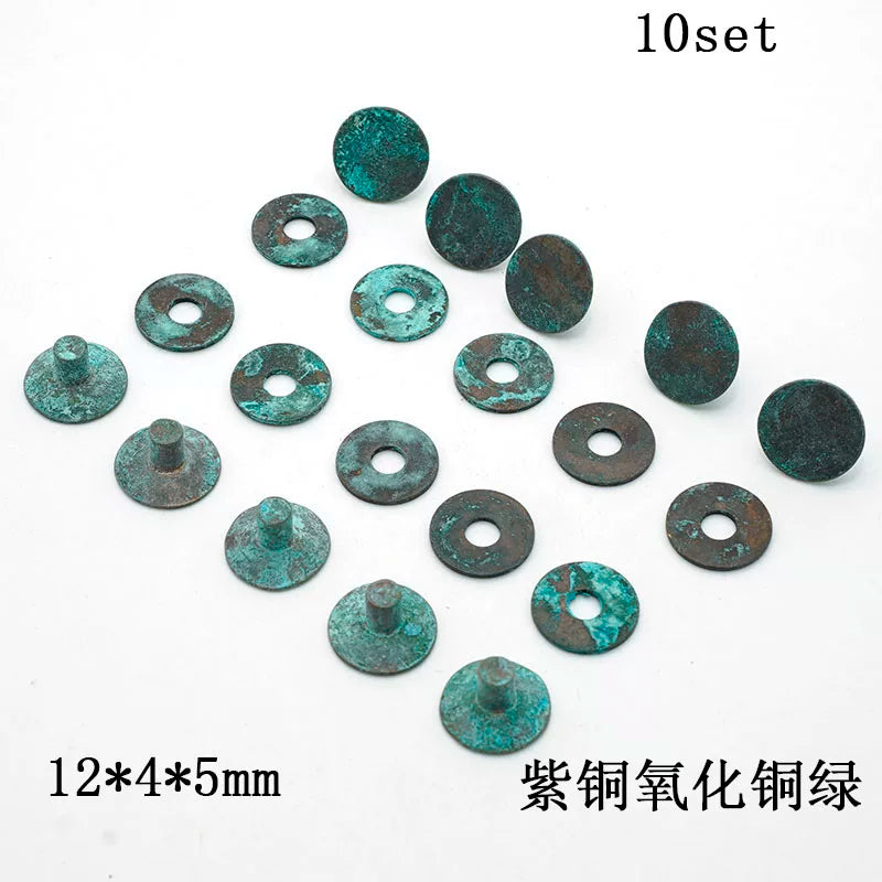 Copper Oxidized Solid Permanent Rivet